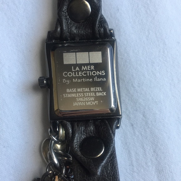 La Mer grey leather wrap watch Valentine’s edition - Picture 13 of 16